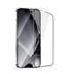 Tempered glass metal frame for Samsung Galaxy A15 4G / A15 5G black frame 5906961939876
