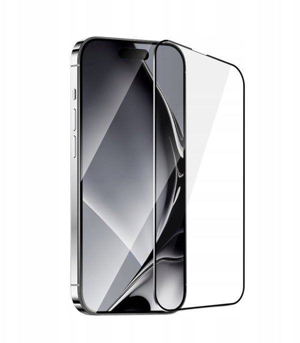Tempered glass metal frame for Samsung Galaxy A06 black frame 5906961939937