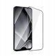 Tempered glass metal frame for Samsung Galaxy A24 4G / A25 5G black frame 5900495756664