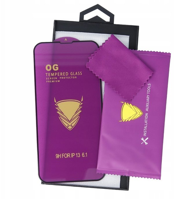 Tempered Glass OG Premium for Samsung Galaxy A06s black frame 5906961926753