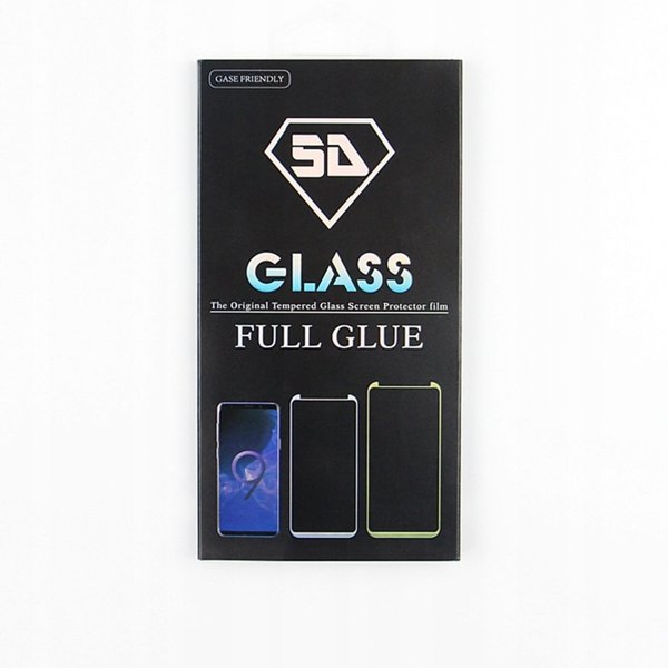 Tempered glass 5D for Samsung Galaxy S25 Plus black frame 5906961924476