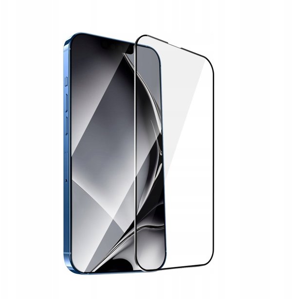 Tempered glass metal frame for iPhone 13 Pro Max 6,7'' / 14 6,7" Plus black frame 5900495756275