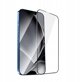 Tempered glass metal frame for iPhone 13 Pro Max 6,7'' / 14 6,7" Plus black frame 5900495756275
