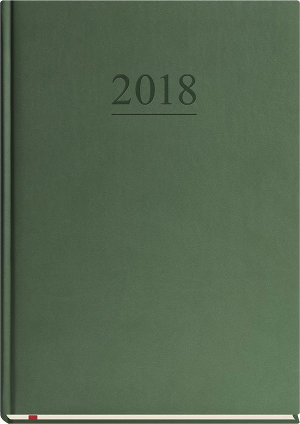 Terminarz klasyczny B5, Zielony (T-221V-Z)