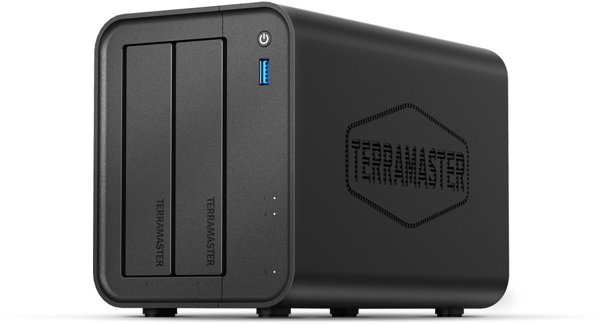 TERRAMASTER F2-425 2bay NAS 4GB DDR4 (No Hard Drive)