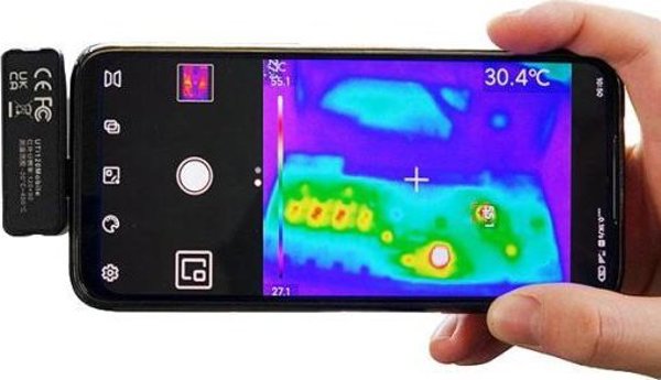 Termokamera 120x90,  -20~400,  50o*38o,  25Hz| iOS,UNI-T