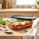Termolex Naczynie żaroodporne szklane brytfanna z pokrywką do pieczenia VILDE 1,5 l