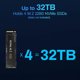 TERRAMASTER F4 SSD 4bay All SSD NAS,Quad Core,8GB DDR5,Diskl