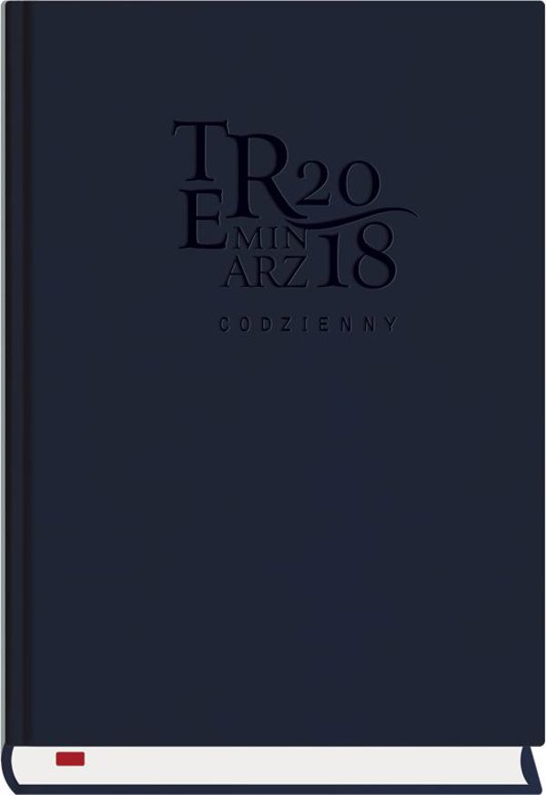 Terminarz Codzienny A5, Granatowy (T-255T-03-G)