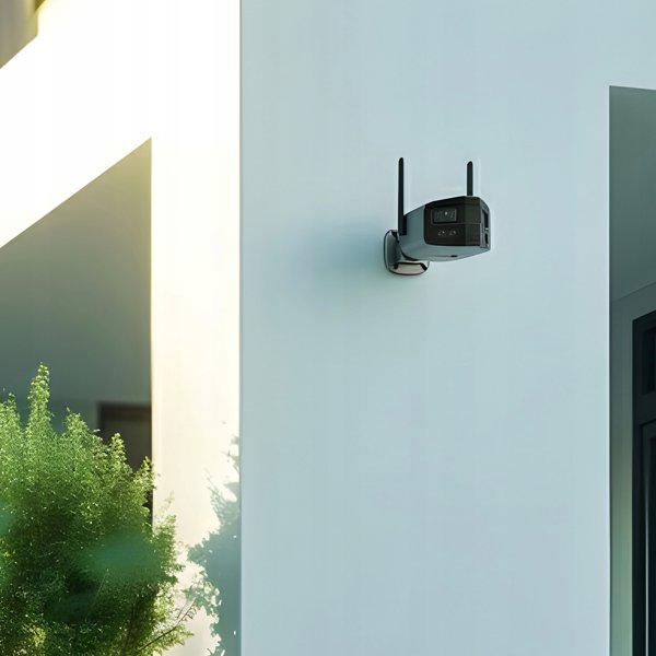 TESLA SecureQ SC35 Εξωτερική Κάμερα Smart Wi-Fi, LAN, 4MP με Σειρήνα