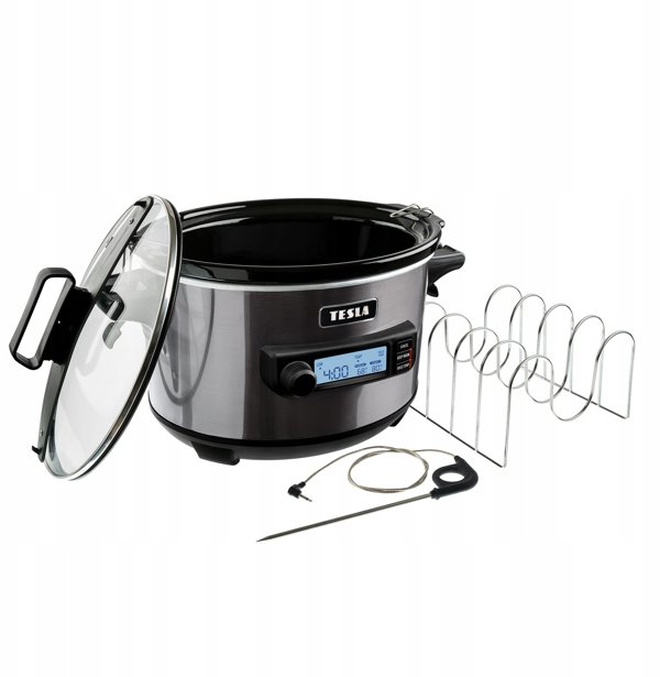 TESLA SlowCook S900 Plus Wolnowar z sonda temperatury