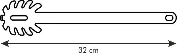 Tescoma Κουτάλα για Σπαγγέτι Space Line