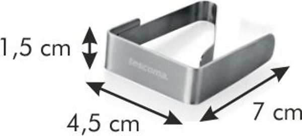 Tescoma Klamry do obrusu nierdzewne PRESTO, 4 szt.