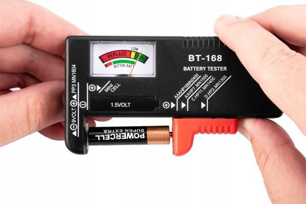 Neo Tester Μπαταριών για Απλές και Επαναφορτιζόμενες Μπαταρίες 5907558477634