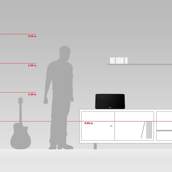 Teufel MOTIV XL HiFi-Streaming-Speaker WLAN & Bluetooth black