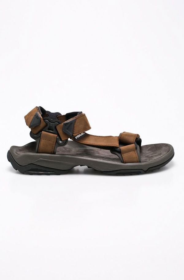 Teva Sandaly MS Terra Fi Lite Leather καφέ μέγεθος 45.5
