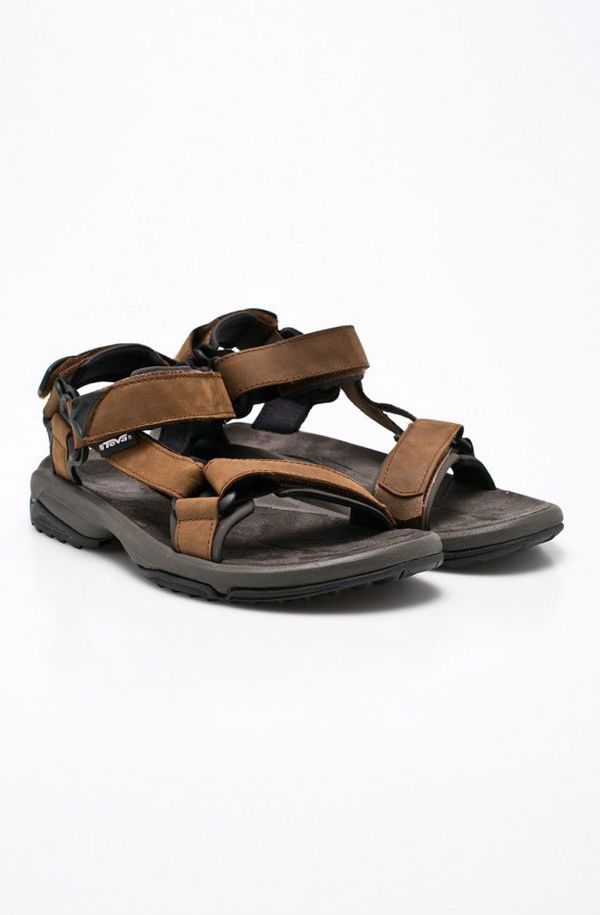 Teva Sandaly MS Terra Fi Lite Leather καφέ μέγεθος 45.5