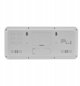 TFA 60.4525.02 weiß Digitale Funkuhr mit Raumklima