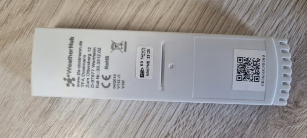 TFA WeatherHub OBSERVER  31.4012 StarterSet m.Thermo-Hygro Sender