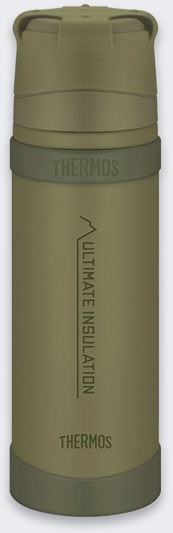 Thermos Mountain FFX Θερμός Φαγητού & Ροφημάτων 0.9L Khaki