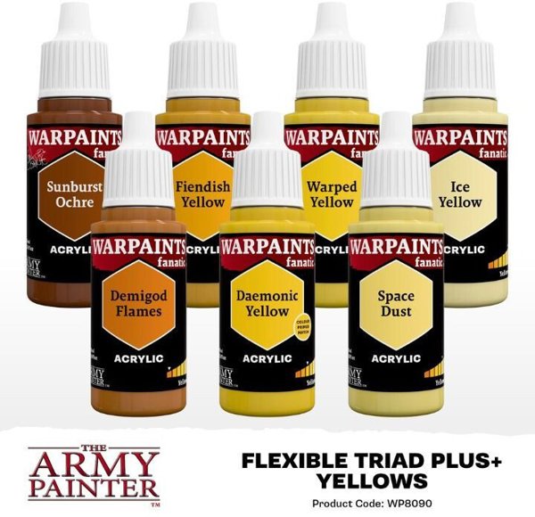 The Army Painter: Flexible Triad PLUS+ - Yellows
