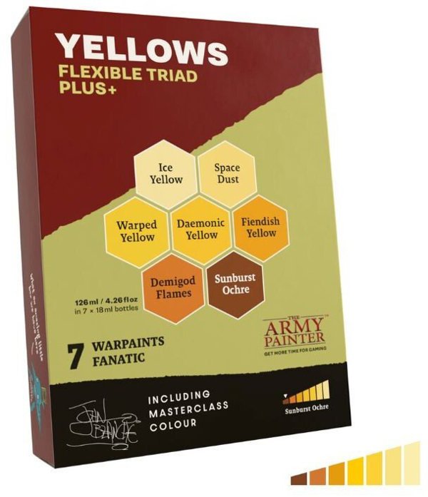 The Army Painter: Flexible Triad PLUS+ - Yellows