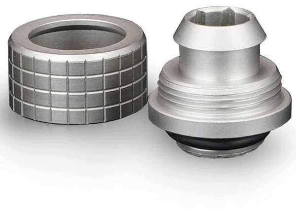 Thermal Grizzly DeltaMate Kompressions-Fitting G1/4, Nickel, 6er-Pack