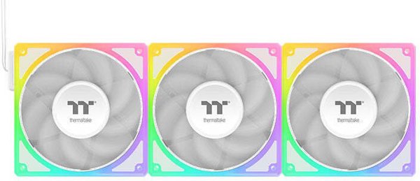 Thermaltake Pure 14 ARGB Sync Σύστημα Ψύξης Υπολογιστή, 3 Ανεμιστήρες 14cm, Λευκό