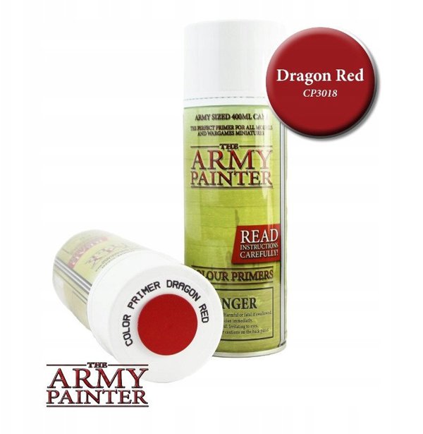 The Army Painter Color Primer Αστάρι Χρώματος - Dragon Red 400ml