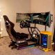 Thermaltake Thermaltake Monitor Mount for Racing Cockpit           Black