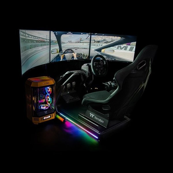 Thermaltake Thermaltake Racing Simulator Cockpit GR500             Black (Speditionsversand)