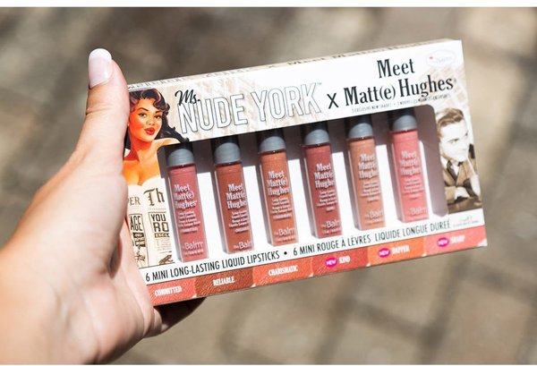 THE BALM_Meet Matte Hughes Mini κραγιόν 6x1,2ml 14012292 681619820564