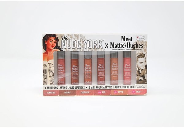 THE BALM_Meet Matte Hughes Mini κραγιόν 6x1,2ml 14012292 681619820564