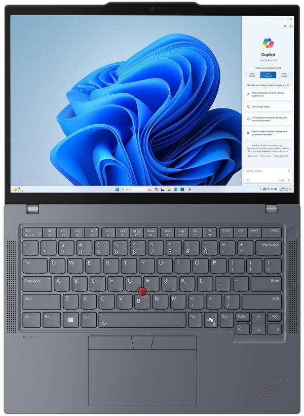 ThinkPad T14 Gen 5| Intel® Core Ultra 5 125U, (12C /14T, up to 4.3GHz, 12MB) 16GB DDR5 256GB SSD 14" (1920x1200) IPS 400nits AG Wi-Fi 6E + BT5.3 Windows® 11 Pro