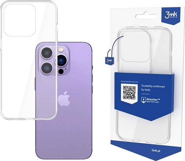 Θήκη 3MK Armor για Apple iPhone 14 Pro Max, Ενισχυμένη Προστασία, Διάφανη