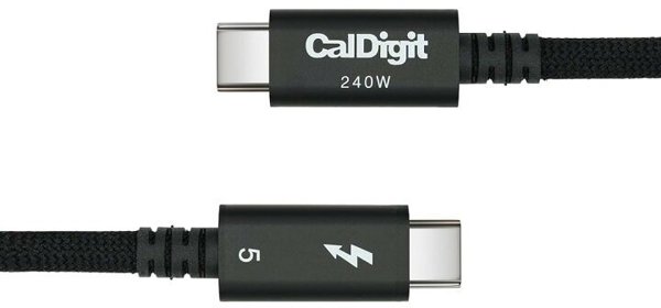 Thunderbolt 5 (USB C) Pro Cable 1.0 m Braided - Black