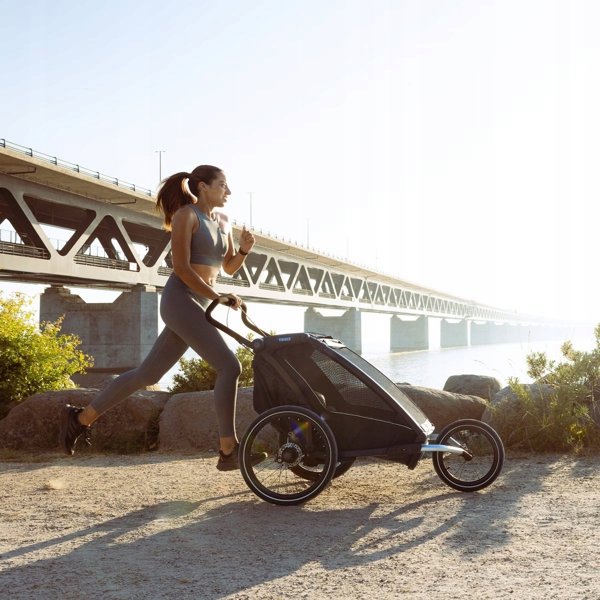 Thule Thule Chariot Sport 2 - pojedyncza przyczepka rowerowa | G3 Juodas