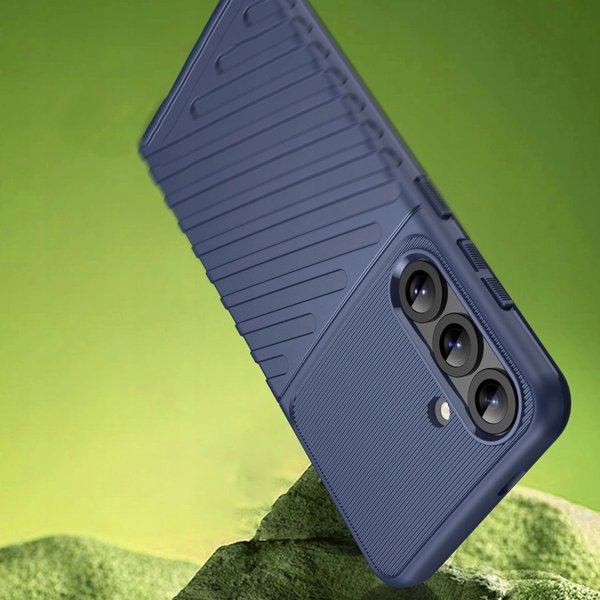 Θήκη Thunder για Samsung Galaxy S25+ σιλικονούχα θήκη θωρακισμένη - μπλε