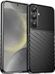 Θήκη Thunder για Samsung Galaxy S25+ σιλικόνη θωρακισμένη θήκη - μαύρο