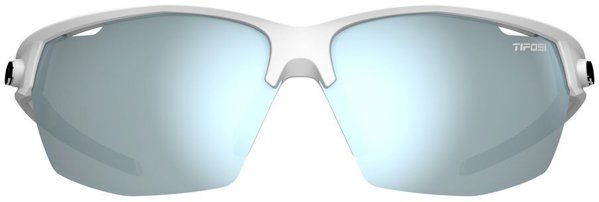 Tifosi Navar Αθλητικά Γυαλιά, Matte White Σκελετός, Φακός Smoke Bright Blue Mirror (13% VLT)