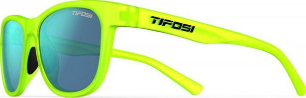 Tifosi Swank Γυαλιά Ηλίου Satin Electric Green με Smoke Bright Blue Φακό, UV Προστασία