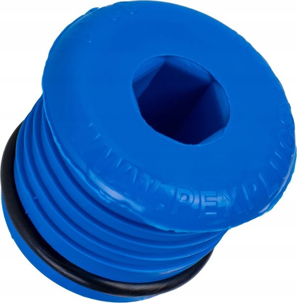 TI Group Τάπα Δοκιμής Στεγανότητας για Σωλήνα PEX 32x3,0mm, Μπλε