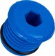 TI Group Τάπα Δοκιμής Στεγανότητας για Σωλήνα PEX 32x3,0mm, Μπλε