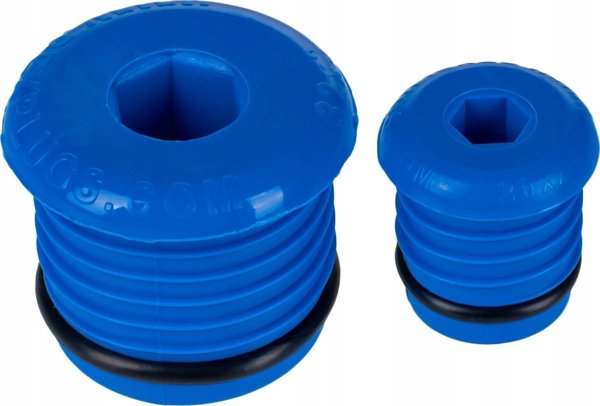 TI Group Τάπα Δοκιμής Στεγανότητας για Σωλήνα PEX 32x3,0mm, Μπλε