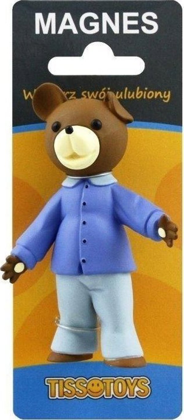 Tisso Toys Μαγνήτης - Αρκουδάκι Uszatek (Πιτζάμα)