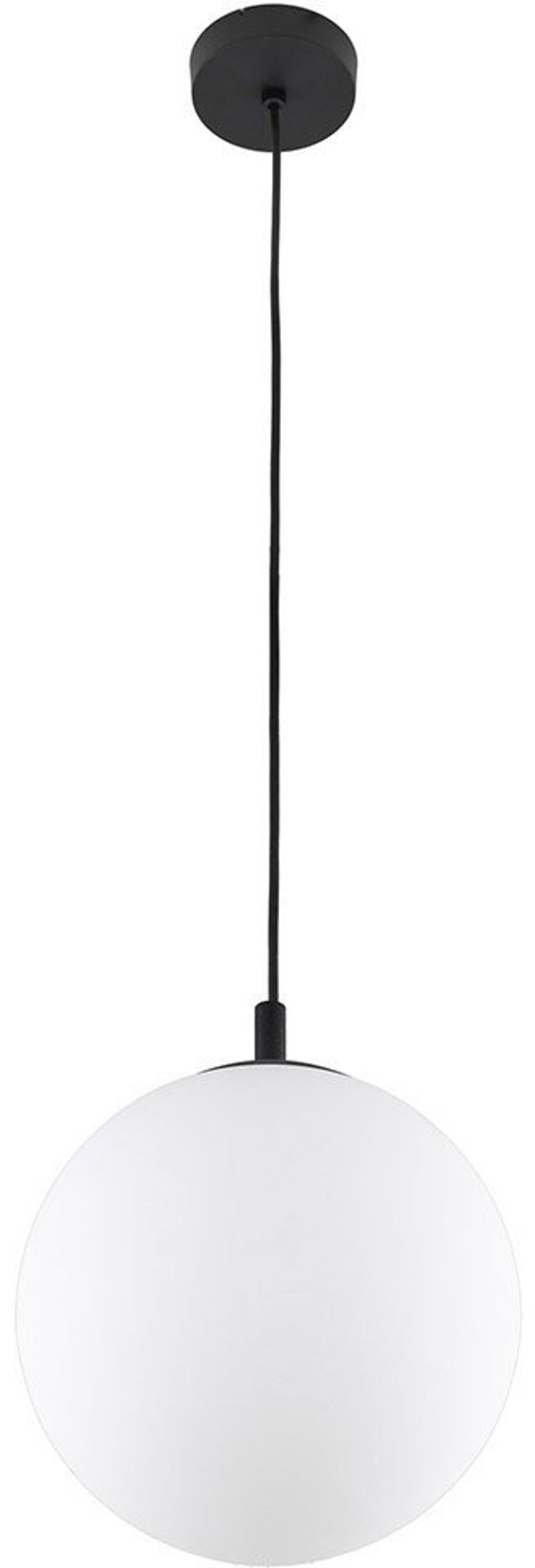 TK Lighting Esme 5670 κρεμαστό φωτιστικό 1x15W E27 λευκό/μαύρο