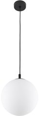 TK Lighting Esme 5670 κρεμαστό φωτιστικό 1x15W E27 λευκό/μαύρο