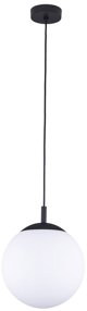 TK Lighting Esme 5670 κρεμαστό φωτιστικό 1x15W E27 λευκό/μαύρο