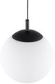 TK Lighting Esme 5670 κρεμαστό φωτιστικό 1x15W E27 λευκό/μαύρο