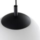 TK Lighting Esme 5670 κρεμαστό φωτιστικό 1x15W E27 λευκό/μαύρο